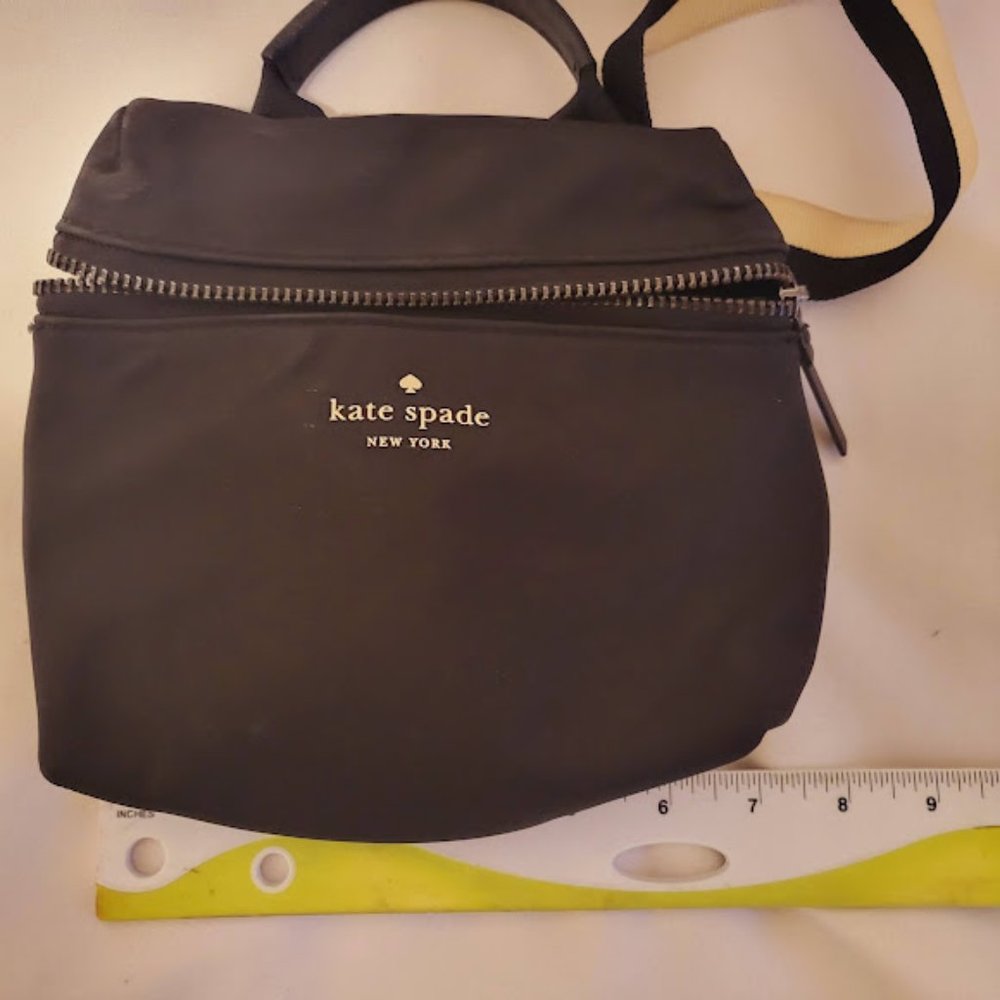 Black Kate Spade small backpack
